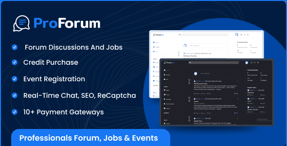 ProForum - Forum, Jobs & Events