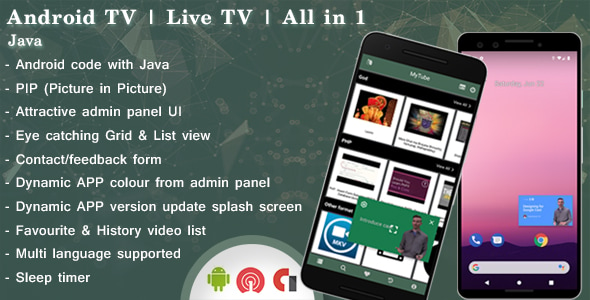 Android TV | Live TV | PIP | All in one