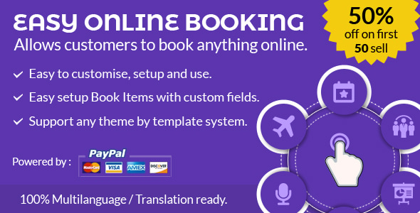 Easy online booking