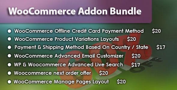 WooCommerce Addon Bundle