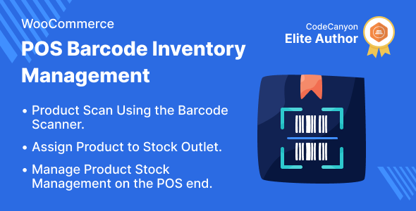 Point of Sale Barcode Inventory Plugin for WooCommerce