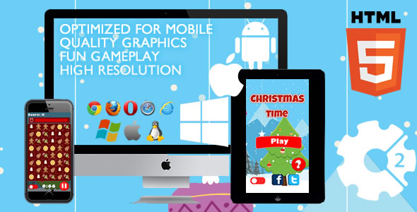 Christmas Time - HTML5 Game (Capx)