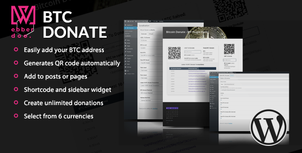 Bitcoin Donate - A WordPress Plugin