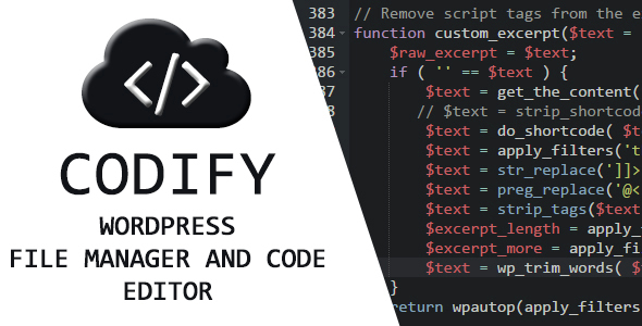 Codify - WordPress IDE & File Manager