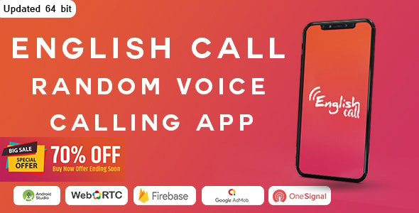 Random Voice Call App With Strangers