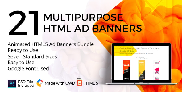 Online Shopping Ad Banners Template