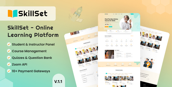 SkillSet - Online Learning Platform