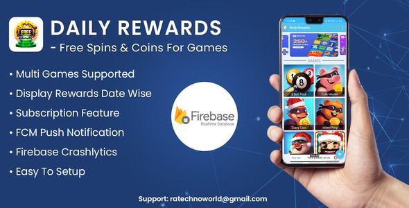 Daily Rewards - Free Spins & Coins For Games