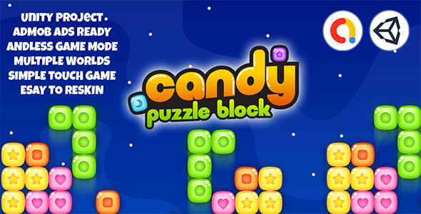 Candy Block Puzzle - Template Game Unity