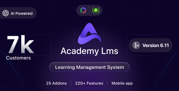 Academy LMS - Learning Management System