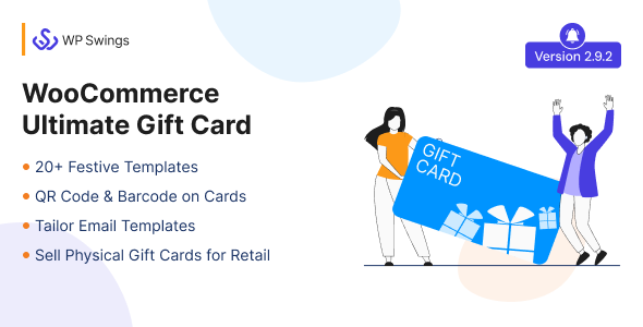 WooCommerce Ultimate Gift Card - Create, Sell and Manage Gift Cards with Customized Email Templates