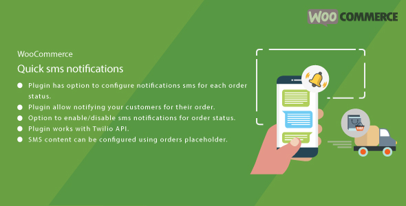 WordPress WooCommerce Quick SMS Notification