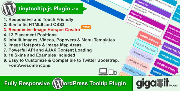 Tinytooltip.js - Responsive WordPress Tooltip Plugin