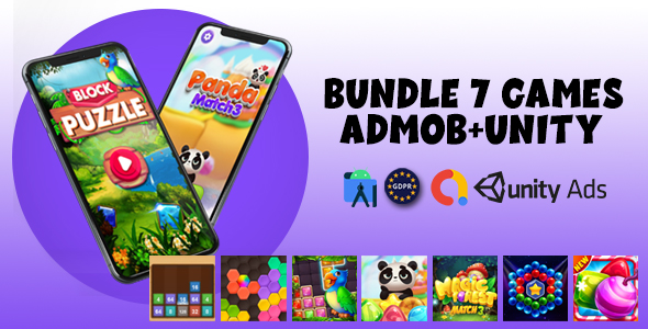 Bundle 7Games (admob+unity)