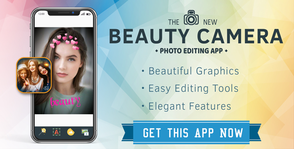 Beauty camera : Photo editor app ( android 10 )