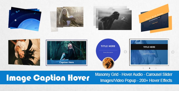 Image Caption Hover Pro WordPress Plugin