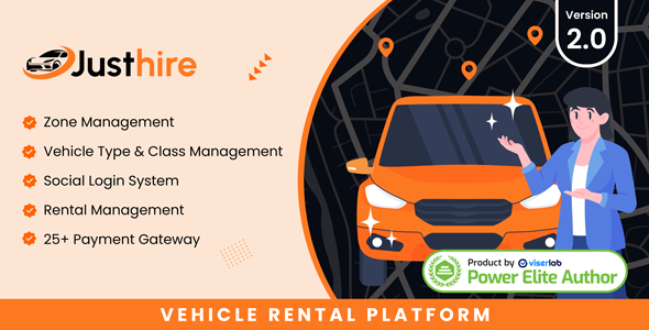 Justhire - Vehicle Rental Platform