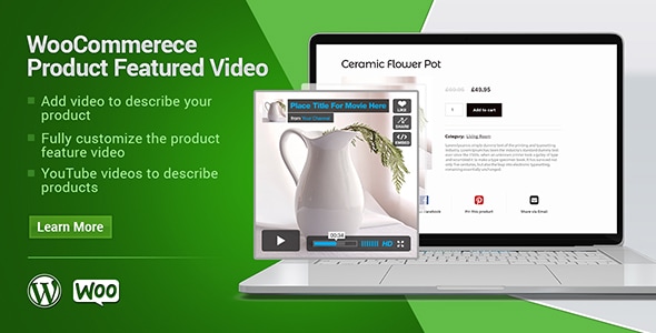 WooCommerce Product Video - Featured Video