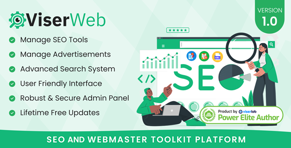 ViserWeb - SEO And Webmaster Toolkit Platform