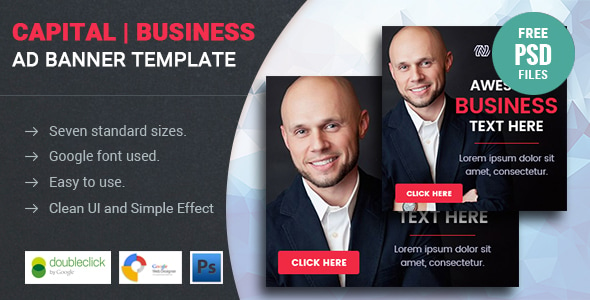 Capital | Business HTML 5 Animated Google Banner