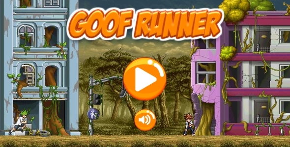 Goof Runner - HTML5 Game Android+AdMob (Construct 3 | Construct 2 | Capx)