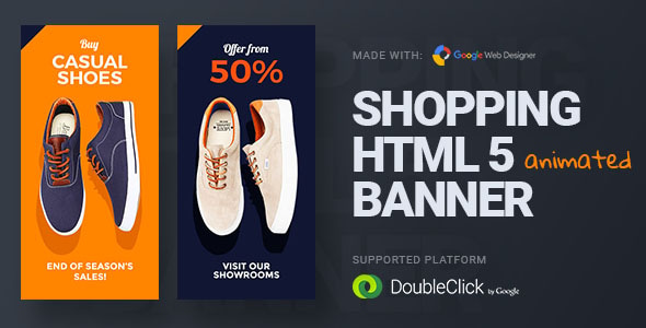 Online Shopping | HTML5 Google Banner Ad 23