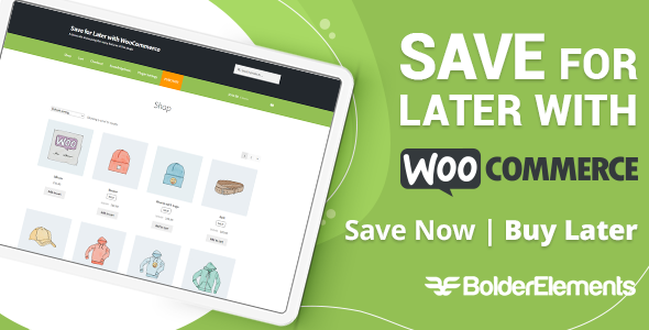 Save for Later with WooCommerce