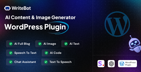 WriteBot - AL Content Generator WordPress Plugin