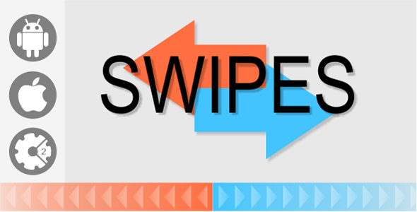 Swipes - HTML5 Mobile Game + Admob (Construct 2)