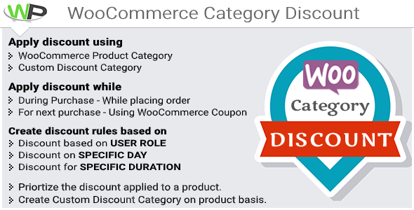 WooCommerce Category Discount