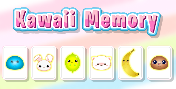 Kawaii Memory - Card Matching Game