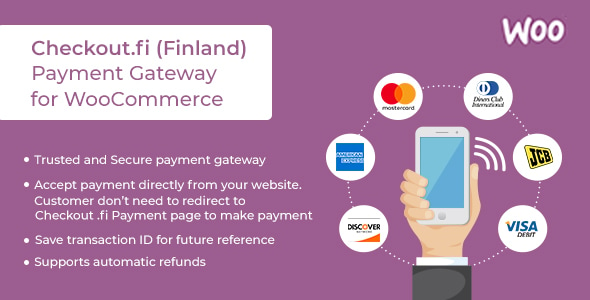 Checkout.fi (Finland) Payment Gateway WooCommerce Plugin