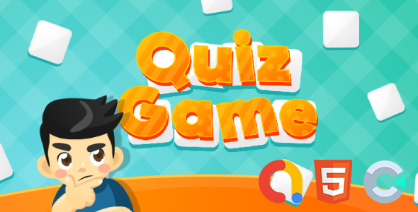 Quiz Game (Images) - HTML5 Trivia Game (Construct 3 + Admob)