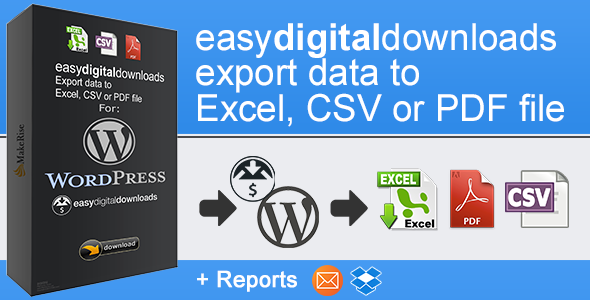 EasyDigitalDownloads Export