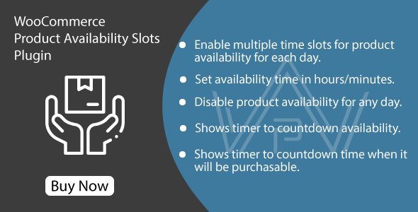 WooCommerce Product Availability Slots Plugin