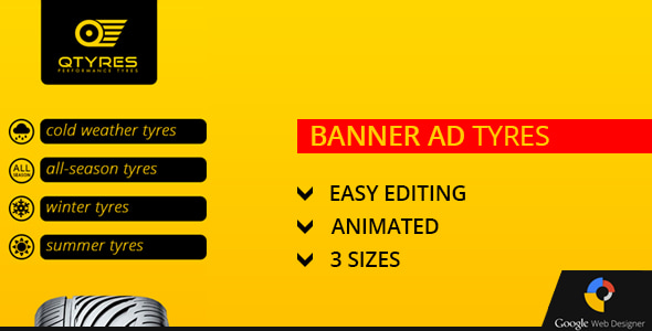 Tires Ad Banner