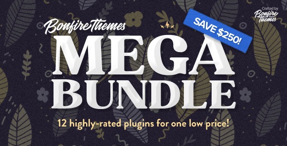 WordPress Plugins MEGA Bundle, by Bonfire