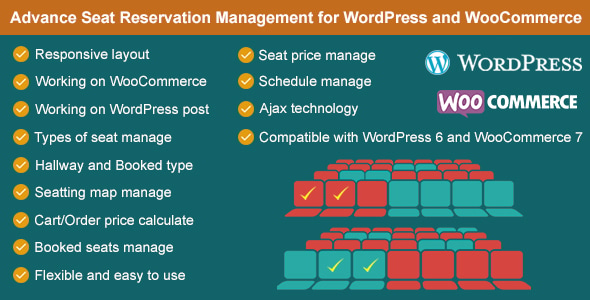 Advance Seat Reservation Management for WooCommerce