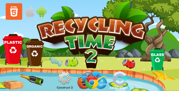 Recycling Time 2 - HTML5/Mobile Game (Capx/C3p)