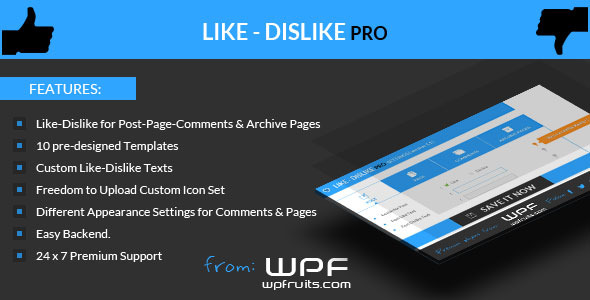 Like Dislike Counter WordPress Plugin