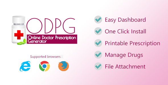 Online Doctor Prescription Generator