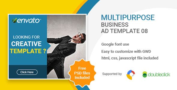 Business | HTML5 Google Banner Ad 08