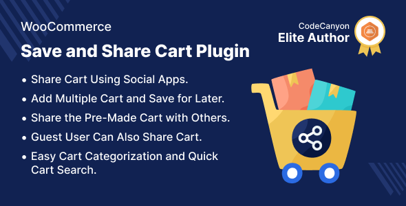 WooCommerce Save and Share Cart Plugin