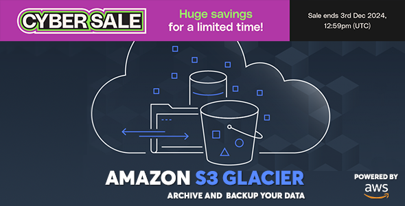 AWS Amazon S3 Glacier - Long Term Data Archive Service