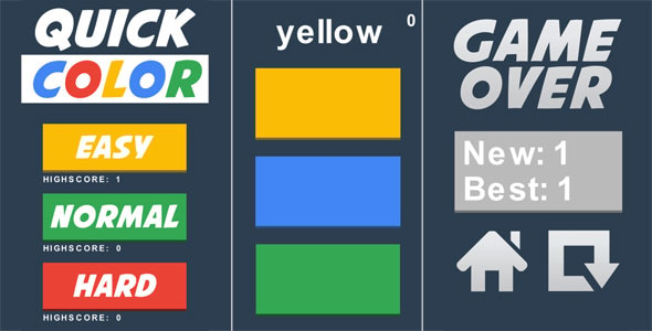 Quick color - HTML5 Casual Game