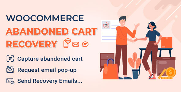 WooCommerce Abandoned Cart Recovery - Email - SMS