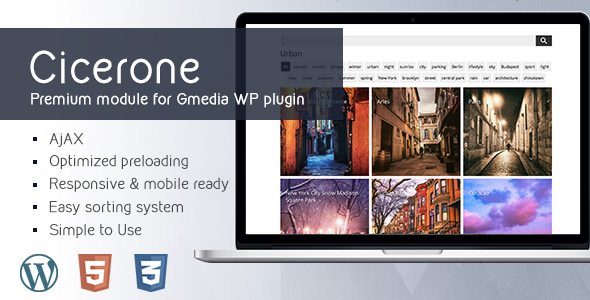 Cicerone 4.0 | MultiGrid Gallery Module for Gmedia Gallery WordPress plugin