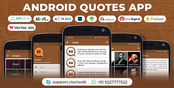 Android Quotes App