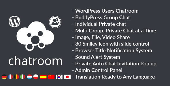 WordPress BuddyPress Chat Room, Group Chat Plugin