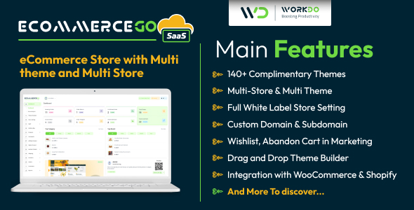 eCommerceGo SaaS - eCommerce Store with Multi theme and Multi Store